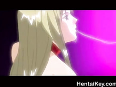 Закованные в цепи хентай лесбиянки занимаются сексом на корабле