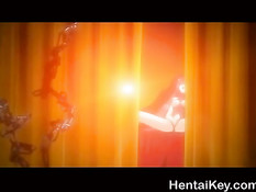 Закованные в цепи хентай лесбиянки занимаются сексом на корабле