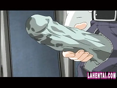 Хентай детка возбуждает парней позируя на фотосессии в купальнике