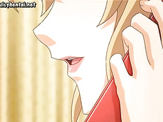 Грудастые аниме девчонки испытывают настоящий мощный оргазм