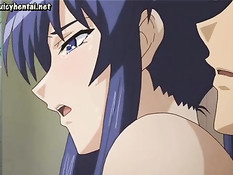 Грудастые аниме девчонки испытывают настоящий мощный оргазм