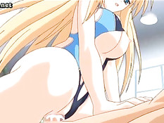 Аниме девушка трахается с парнем и занимается лесбийским сексом