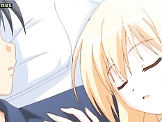 Аниме девушка трахается с парнем и занимается лесбийским сексом