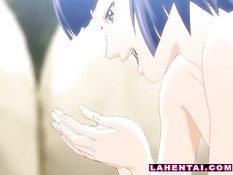 Озабоченная хентай девушка увидела связанного парня и отсосала