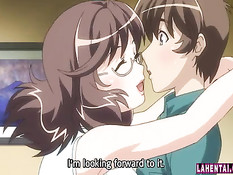 Сиськастые хентай девушки доставляют удовольствие одному парню