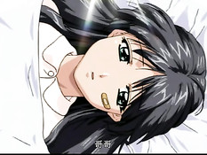 Хентай девчонке в очках сделали куннилингус и заставили отсосать