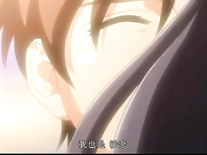 Хентай девчонке в очках сделали куннилингус и заставили отсосать