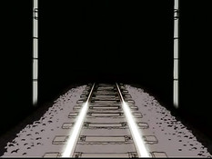 Хентай девчонке в очках сделали куннилингус и заставили отсосать