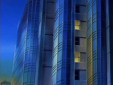 Горячая аниме женщина ебётся с любовником в офисе в небоскрёбе