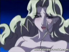 Горячая аниме женщина ебётся с любовником в офисе в небоскрёбе