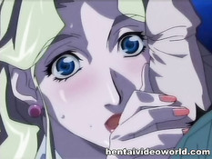 Горячая аниме женщина ебётся с любовником в офисе в небоскрёбе