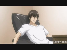 Парень дал подрочить член сисястой хентай девке и трахнул раком