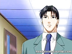 Аниме девки подвергаются сексуальному насилию на рабочем месте