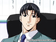 Аниме девки подвергаются сексуальному насилию на рабочем месте