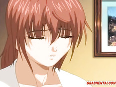 Хентай монахиня вынуждена отсосать священнику и заняться сексом