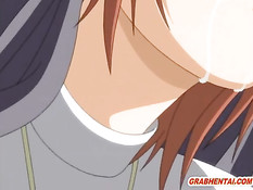 Хентай монахиня вынуждена отсосать священнику и заняться сексом