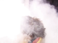 Страстная Мисс Германия танцует стриптиз и ебётся с двумя парнями