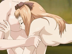 Невинная хентай девчонка оттрахана двумя опытными лесбиянками