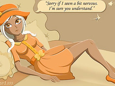 Молодой аниме девчонке вставляют член в выбритую киску и анус