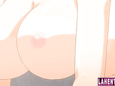 Голые хентай девчонки выстраиваются раком и трахаются с парнем