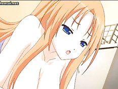 Очаровательная аниме подруга делает минет и ебётся раком на полу