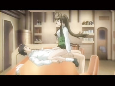 Хентай девчонка любит заниматься любовью в экзотических местах