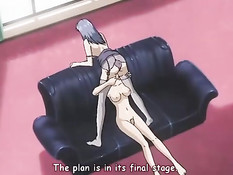 Хентай лесбияночка вылизывает клитор и сиськи своей любовнице