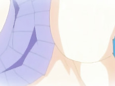 Две грудастые хентай лесбиянки целуются взасос и трутся письками