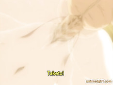 Парень наслаждается сексом с двумя хентай девушками в автобусе