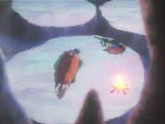 Аниме красавица с розовыми волосами занимается сексом в пещере