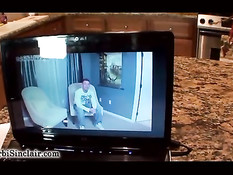 Блондинка с большой грудью Barbi Sinclair трахается с бойфрендом