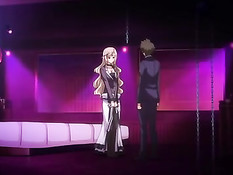 Молодой человек оттрахал связанную хентай девчонку вибратором