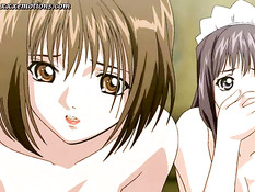 Три лесбиянки используют вибратор и двухсторонний фаллоимитатор