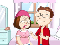 Гриффины на кровати занимаются сексом в самых разных позициях