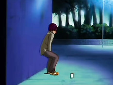 Студент ласкает и трахает аниме блондиночку в большой аудитории