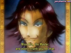 Раздел светловолосую аниме девушку и стал ласкать клитор руками