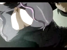 Хентай девка трахает себя вибратором и занимается сексом с парнем