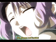 Хентай девка трахает себя вибратором и занимается сексом с парнем