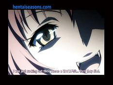 Девка с крыльями подлетела и подрочила член большими сиськами