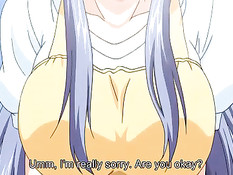 Возбуждённые аниме медсёстры отсасывают парню большой пенис