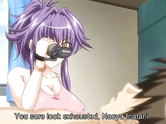 Возбуждённые аниме медсёстры отсасывают парню большой пенис