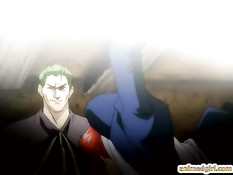 Связанной хентай девушке прикладывают вакуумные помпы к груди