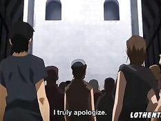 Хентай секс рабыня вынуждена удовлетворять мужскую компанию