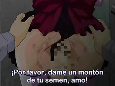 Парень отлизал хентай девушке в позе 69 и оттрахал раком в киску