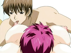 Грудастые хентай женщины занимаются любовью со своими мужьями