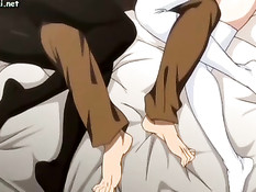 Хентай девки с огромными сиськами вылизывают друг дружке соски