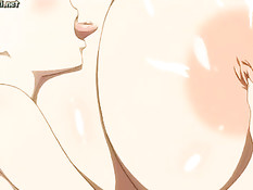 Хентай девки с огромными сиськами вылизывают друг дружке соски