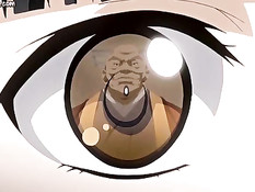 Хентай девушки принимали участие в большой групповой секс оргии