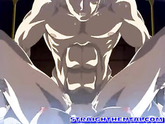 Перевозбудившиеся хентай девки доставили мужчине удовольствие