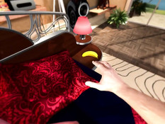 Реалистичные 3D девки занимаются страстным сексом в порно игре